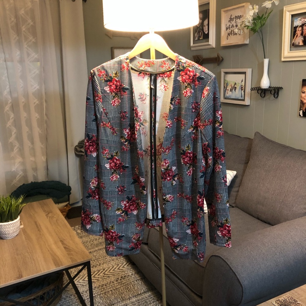Floral Blazer